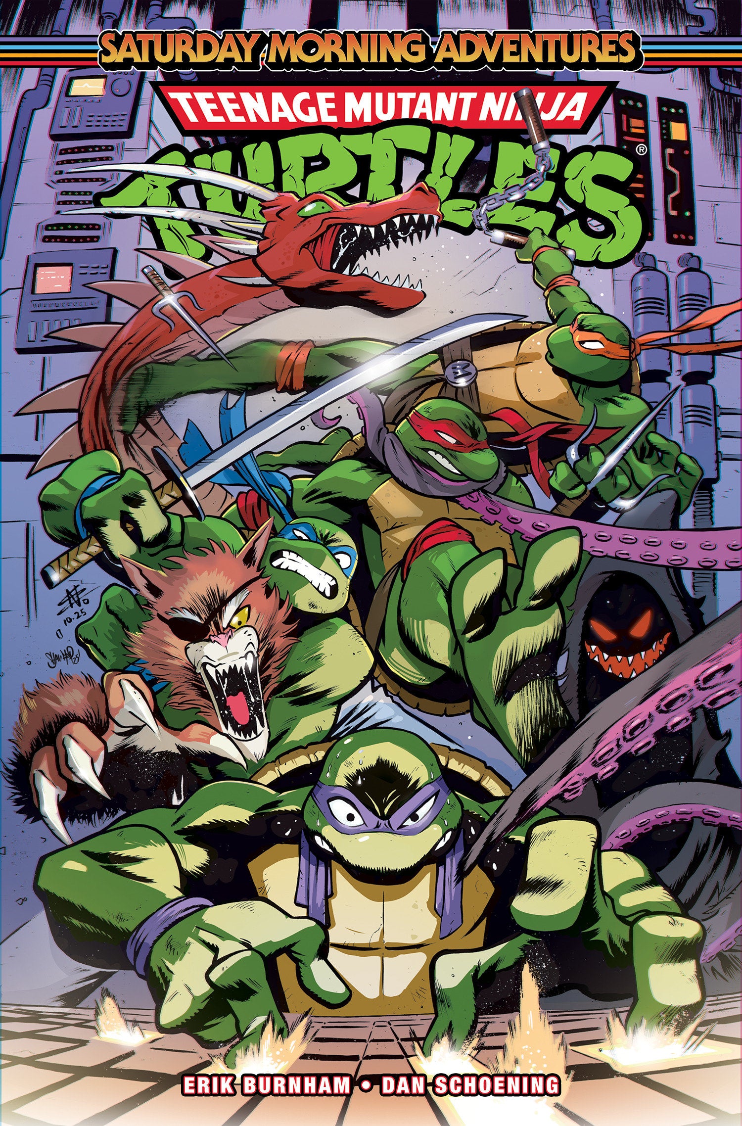 Teenage Mutant Ninja Turtles: Saturday Morning Adventures, Volume. 9